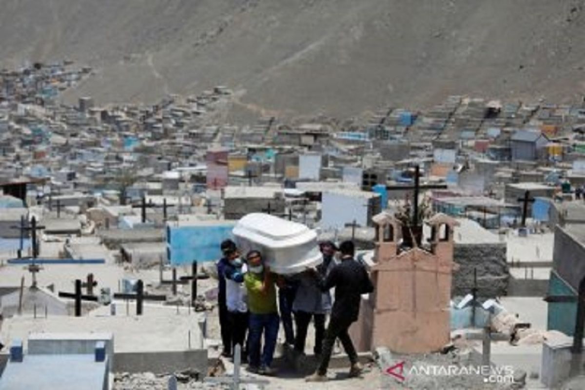 Peru laporkan infeksi  COVID-19 mingguan tertinggi sepanjang masa