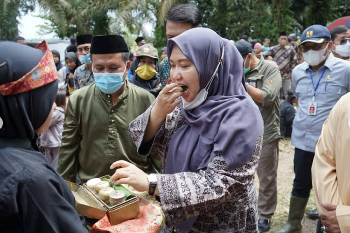 Sedekah Payo bentuk syukur dan doa untuk panen melimpah di Jaluko Muarojambi