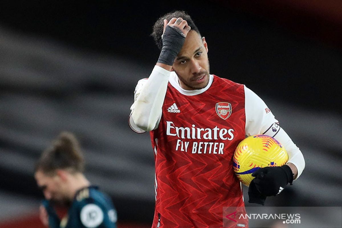 Arsenal selidiki Aubameyang atas dugaan pelanggaran protokol COVID-19