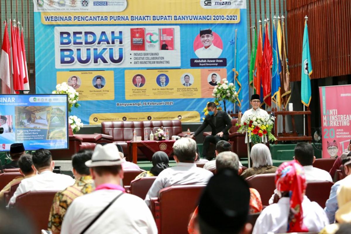 Akademisi lintas PTN apresiasi tiga buku karya Bupati Anas