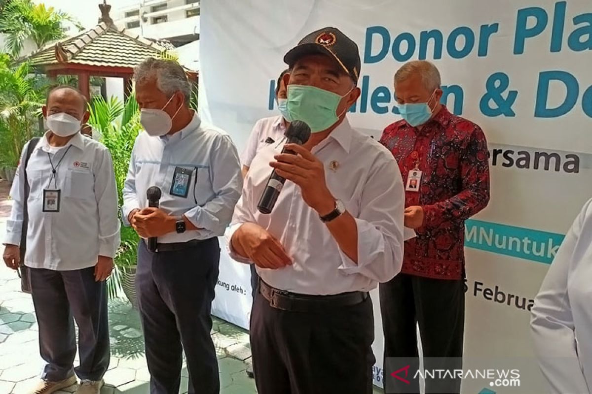 Menko PMK : Gerakan Nasional Donor Plasma tingkatkan jumlah pendonor