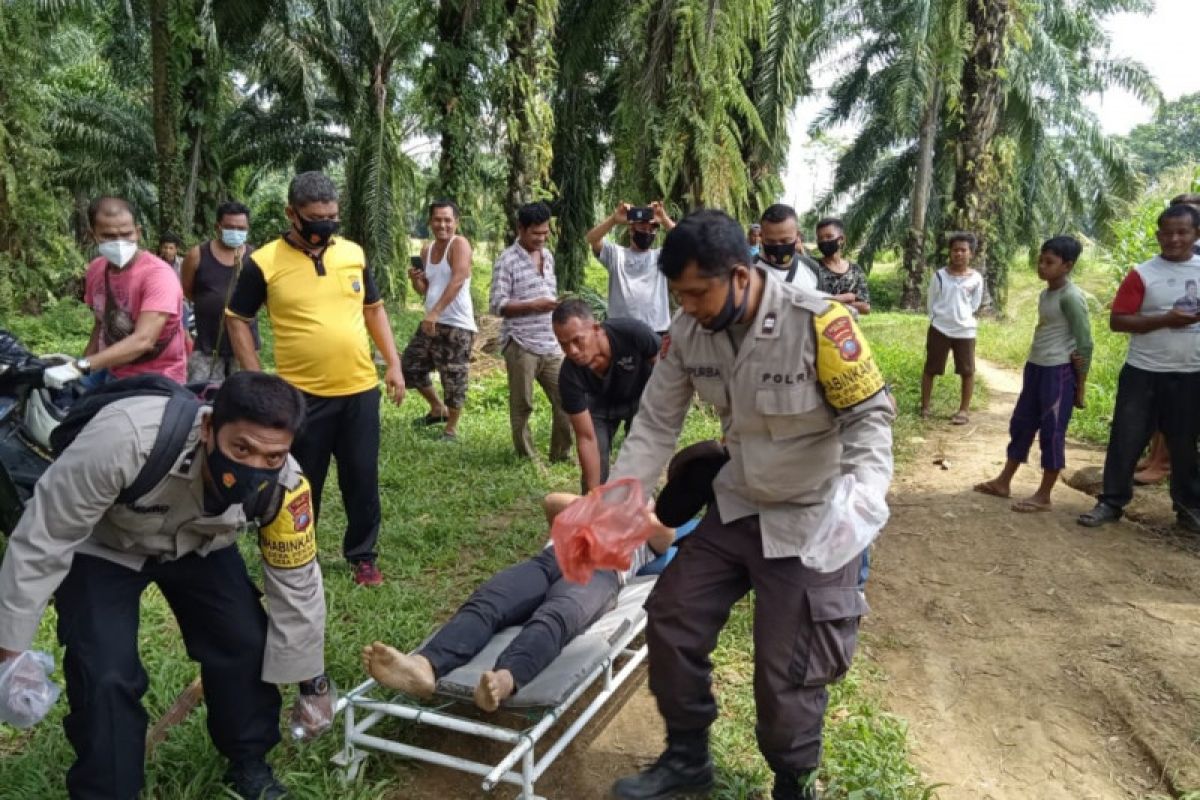 Ditemukan Muhammad Eka sudah jadi mayat di Sei Bingai