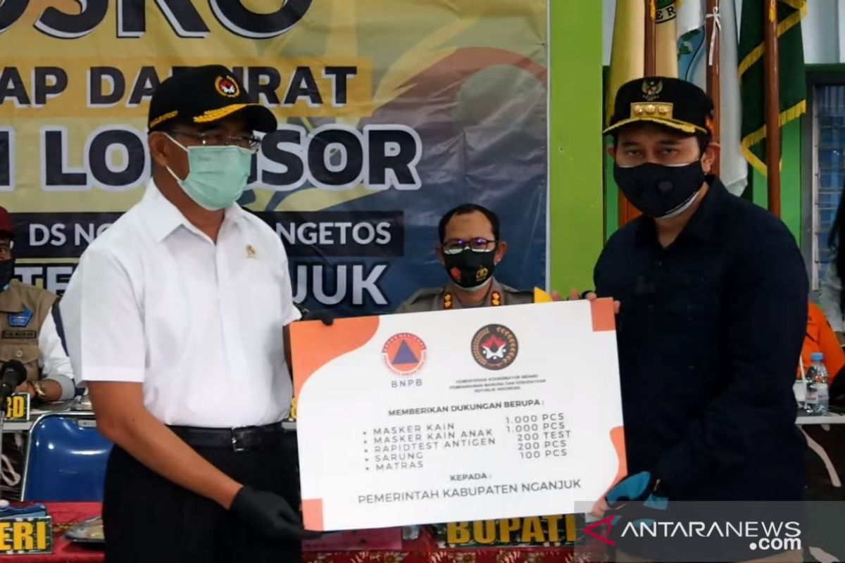 Menko PMK sepakat relokasi korban longsor di Nganjuk