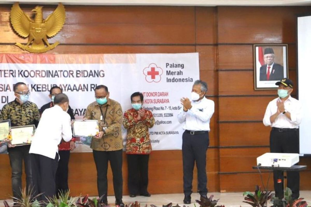 Menko PMK apresiasi Pelindo III dukung Gerakan Nasional Donor Plasma