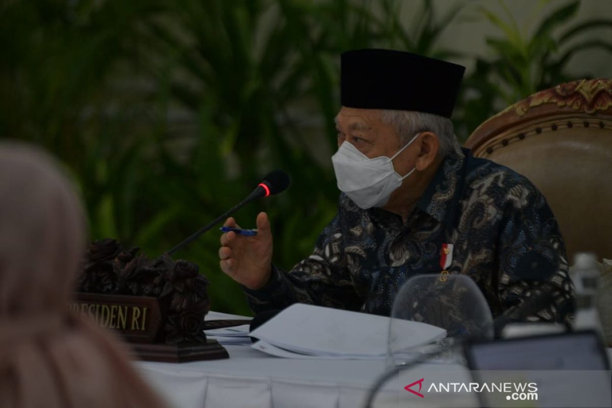 Wapres nilai ikut vaksinasi COVID-19 merupakan wujud pengamalan Pancasila