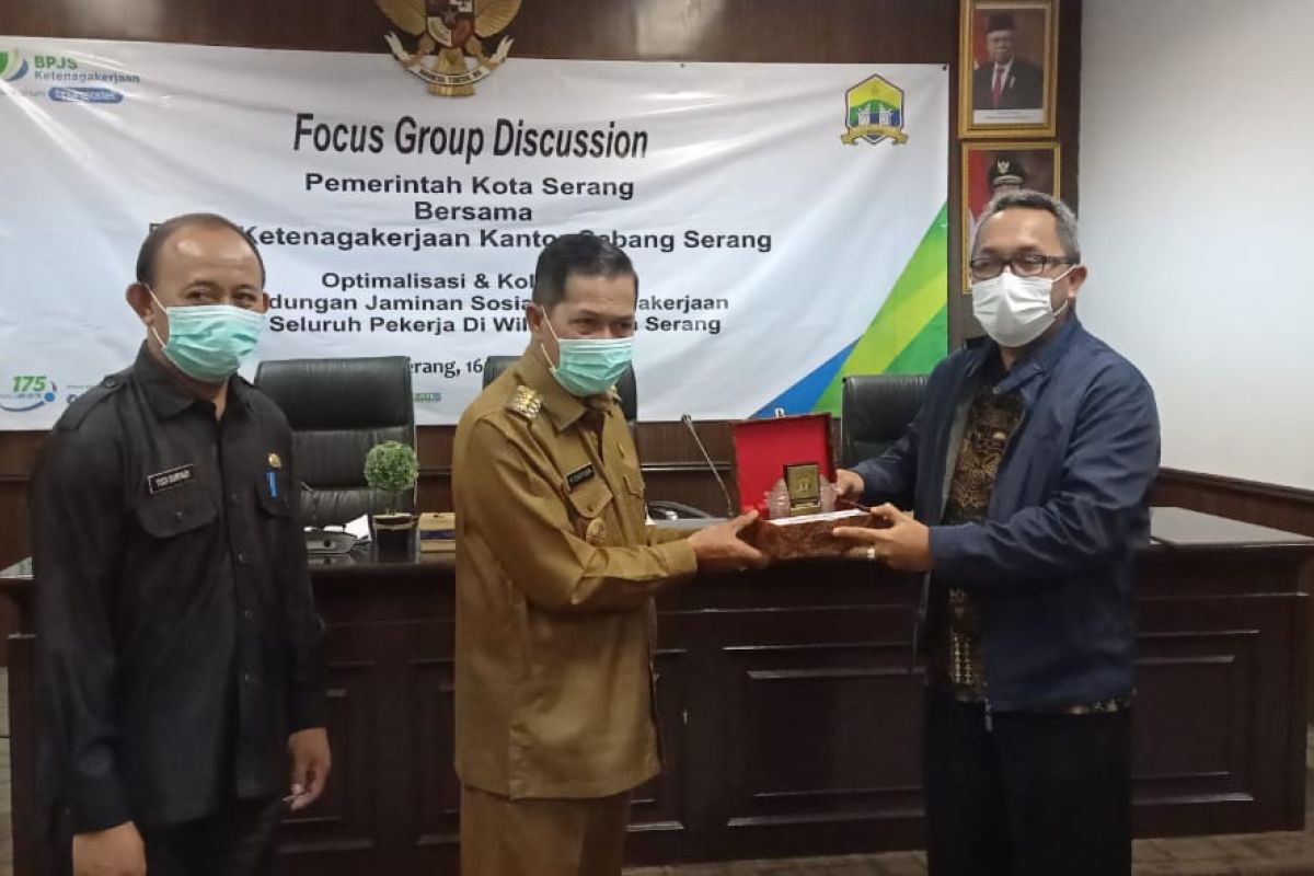 Wali Kota Serang Dukung penuh TKS, THL Masuk Program BPJAMSOSTEK