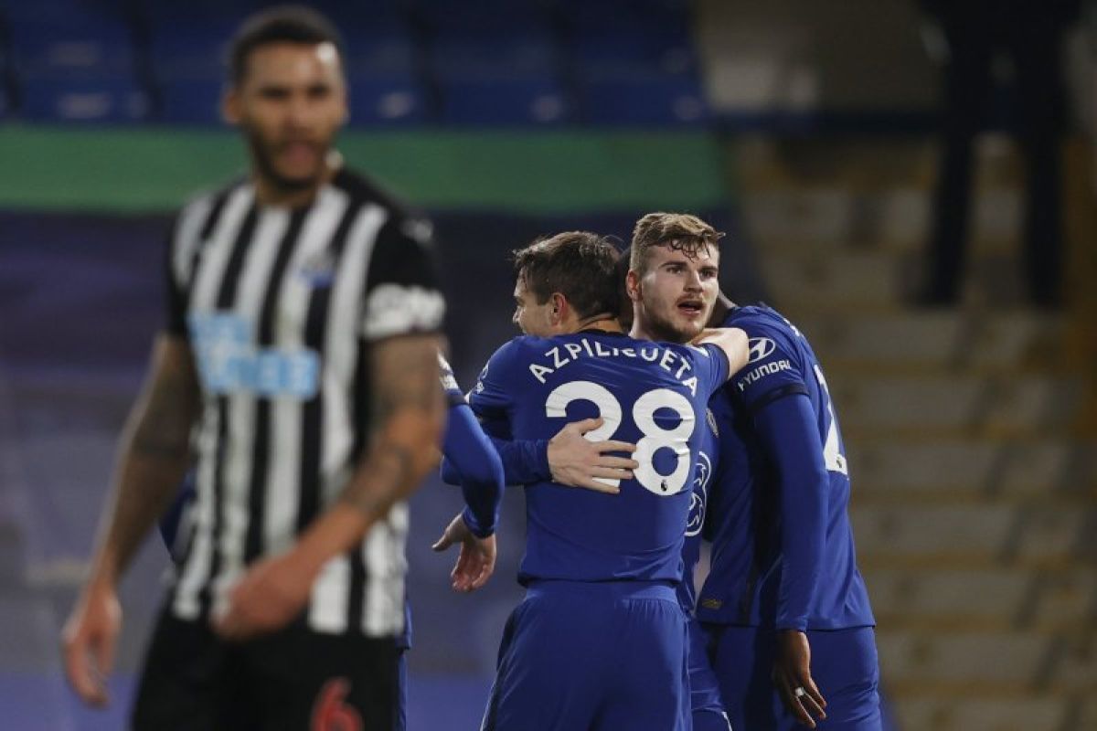 Chelsea ukir kemenangan keempat beruntun saat lucuti Newcastle 2-0