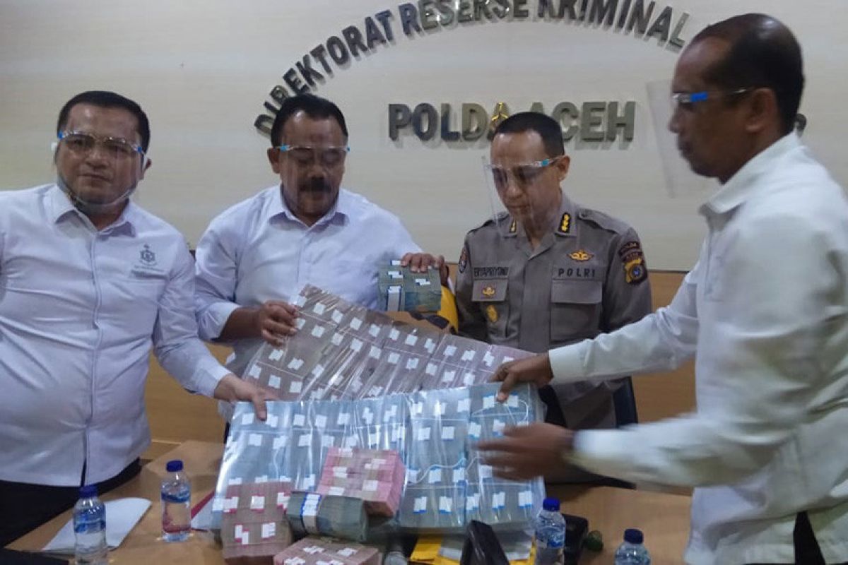 Polda Aceh tahan tersangka korupsi sertifikasi aset tanah PT KAI