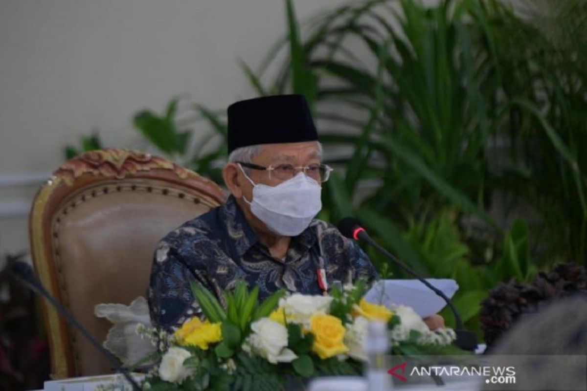 Wapres Ma'ruf Amin sebut program vaksinasi COVID-19 nasional tidak boleh gagal