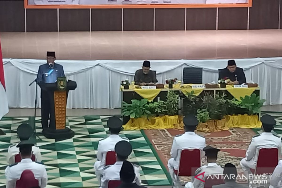 Bupati Inhil pinta seluruh pejabat administrator dapat jalankan program pemerintah