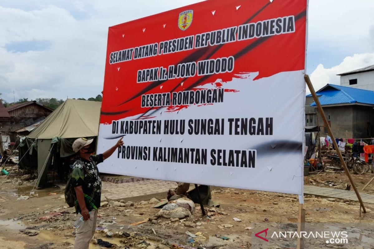 Kunker Jokowi hanya ke Kabupaten Tapin,  ke HST ada kemungkinan batal