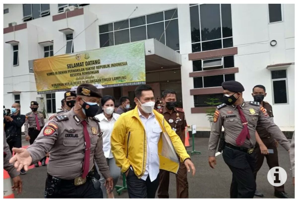 Komisi III DPR minta Kejati Lampung tindak pelaku penyelewengan bansos