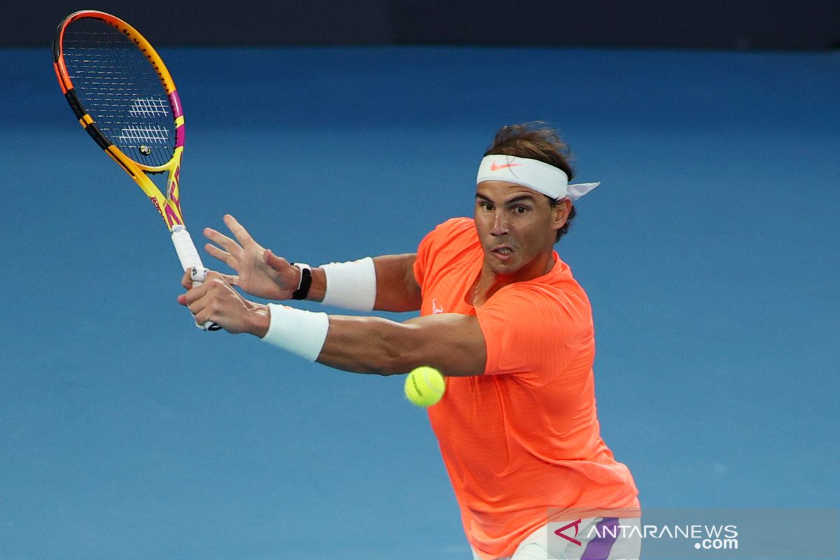 Terhenti,  upaya Nadal kejar gelar Grand Slam ke-21