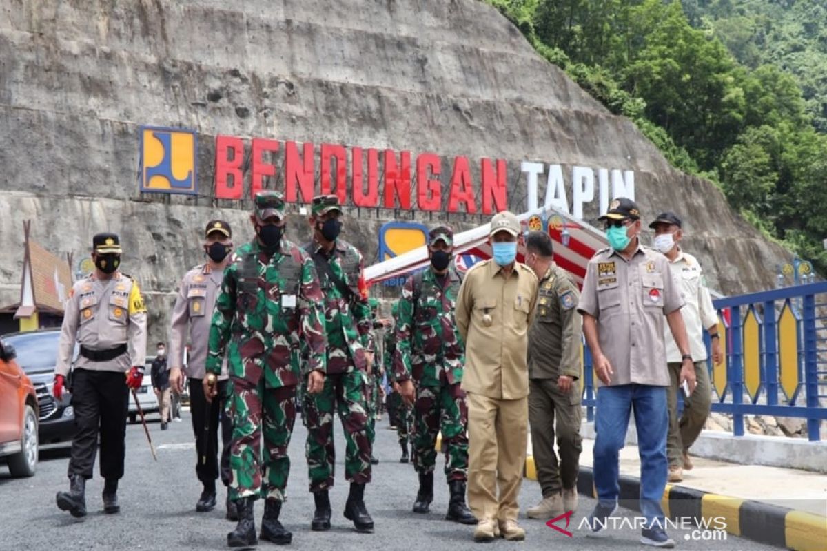 Persiapan kedatangan Presiden Jokowi ke Tapin