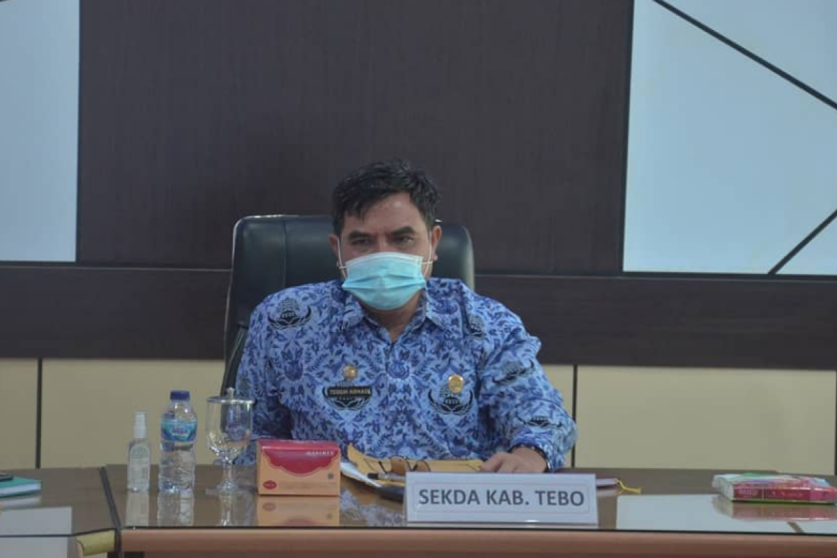 Sekda Tebo ikuti rapat penertiban prasarana, sarana dan utilitas