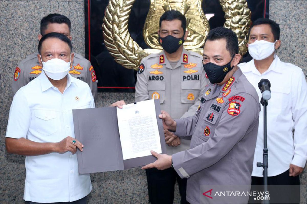 Polri berikan izin turnamen pramusim Piala Menpora 2021