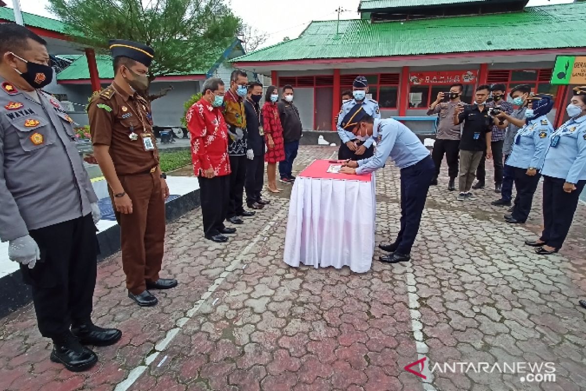 Lapas Parigi  terapkan pola kerja bebas dari korupsi