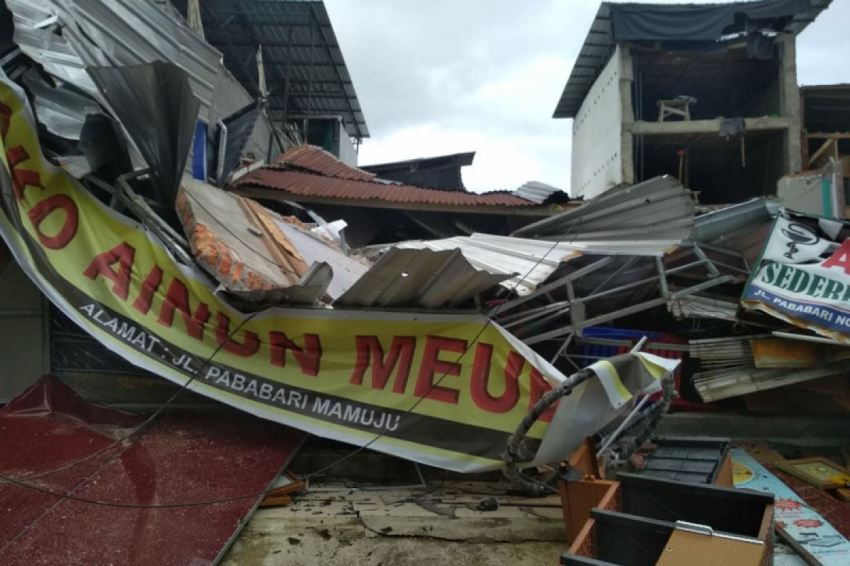 Rumah rusak gempa di Majene 7.240 unit