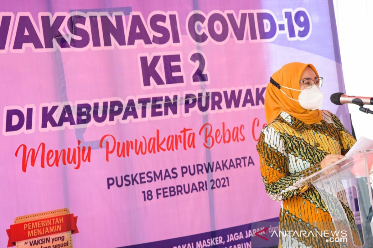 Guru, ASN hingga sopir angkot di Purwakarta akan disuntik vaksin COVID-19 tahap kedua