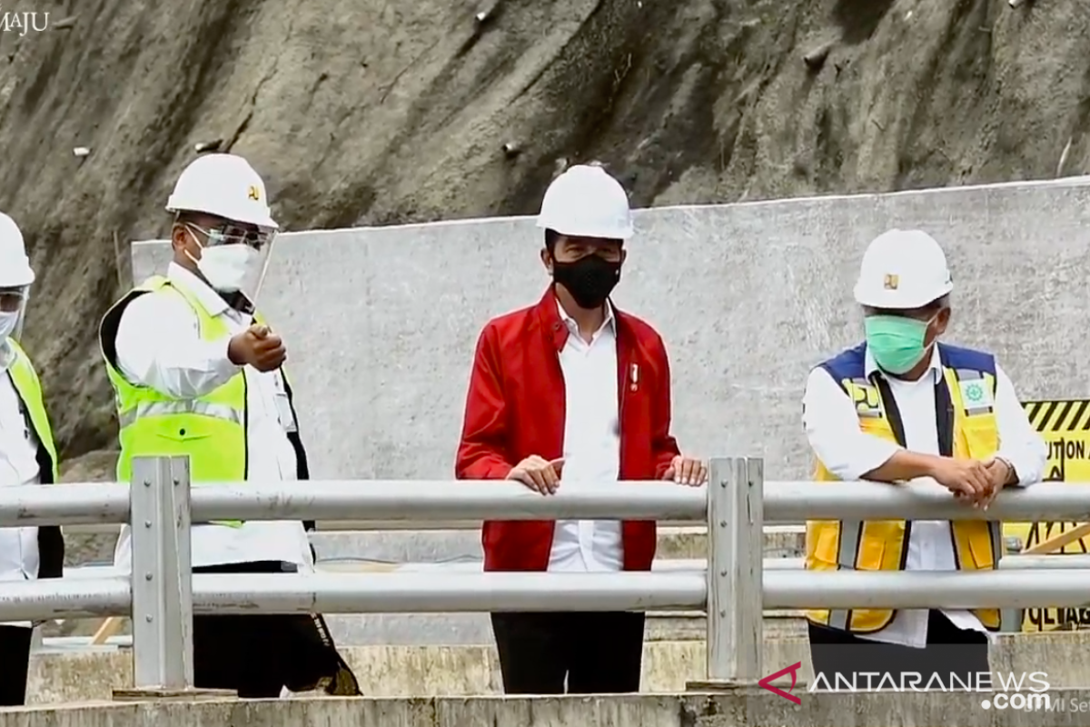 Presiden Jokowi atensi relokasi rumah terdampak pembangunan Bendungan Tapin