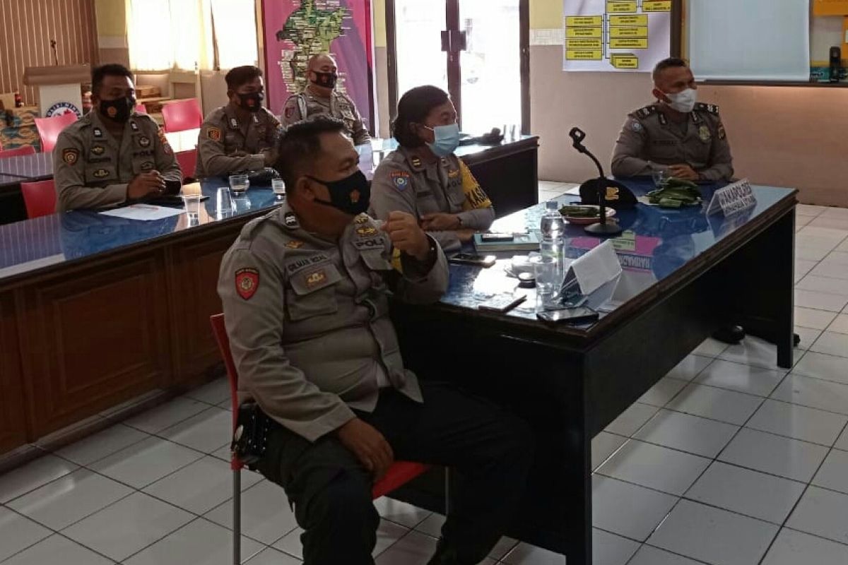 Ikuti workshop Kemenkes RI, Bhabinkamtibmas di Minut diasah kemampuan sebagai tracer COVID-19