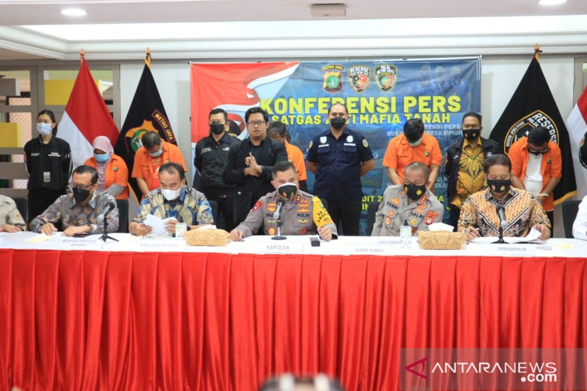 Polda Metro dan Interpol jalin kerja sama buru terduga mafia tanah