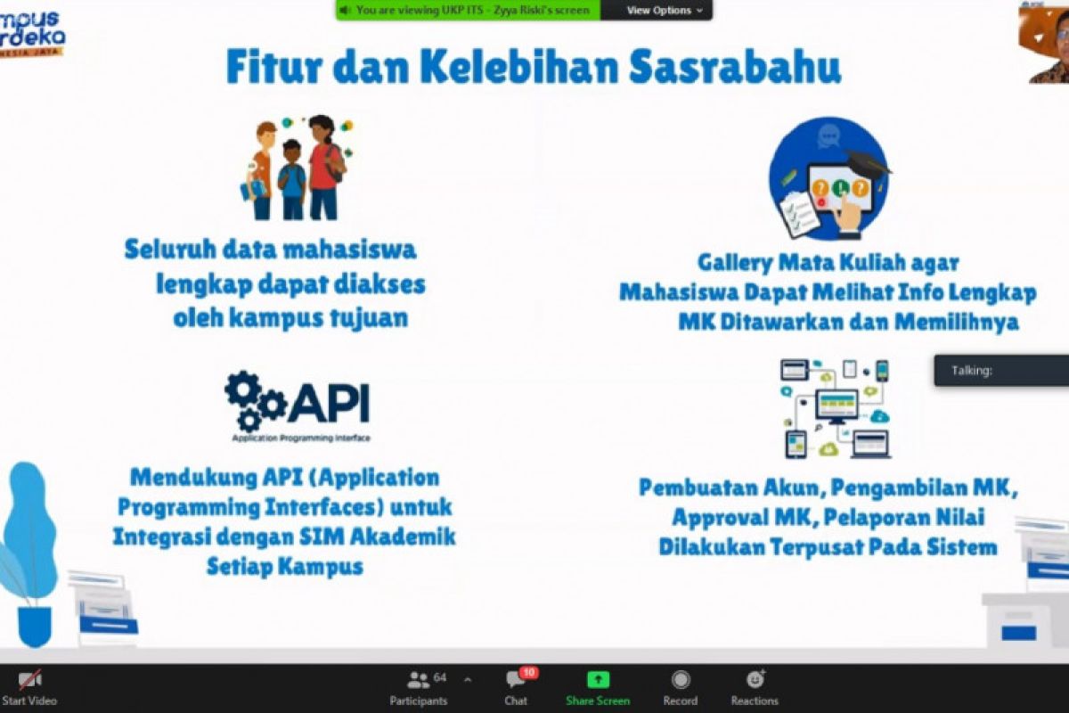 12 PTNBH ikuti peluncuran program Merdeka Belajar Sasrabahu