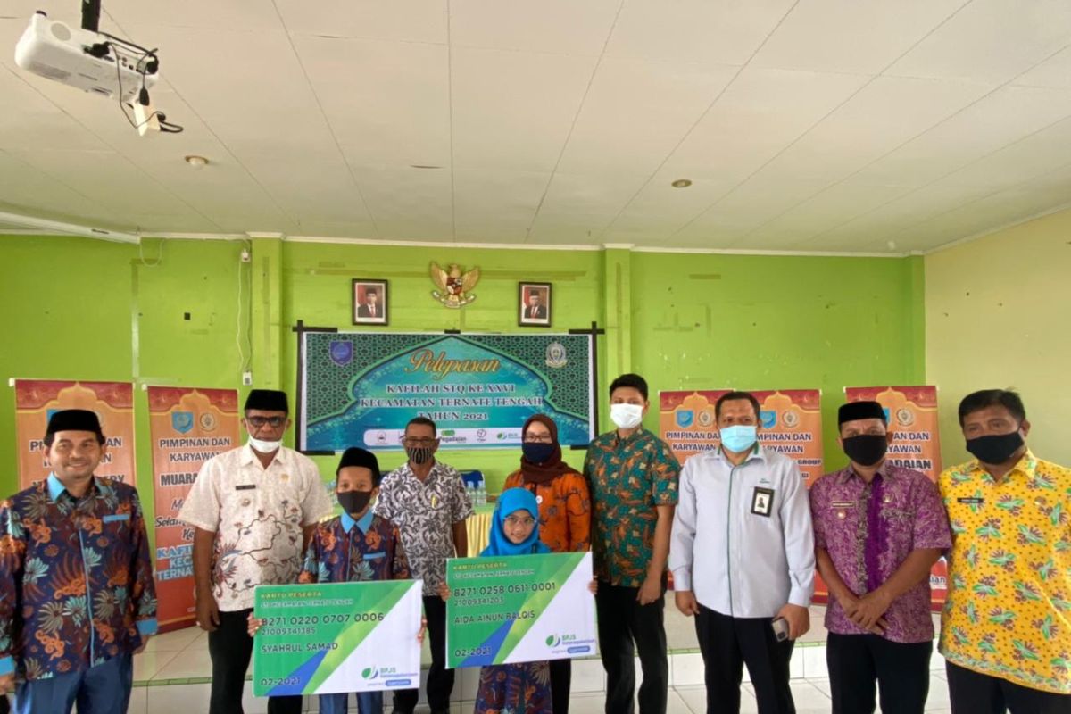Kafilah STQ Ternate Tengah terlindungi BPJAMSOSTEK