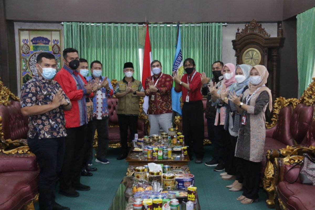 Pemkab Pringsewu terima kunjungand PT Telkom Lampung