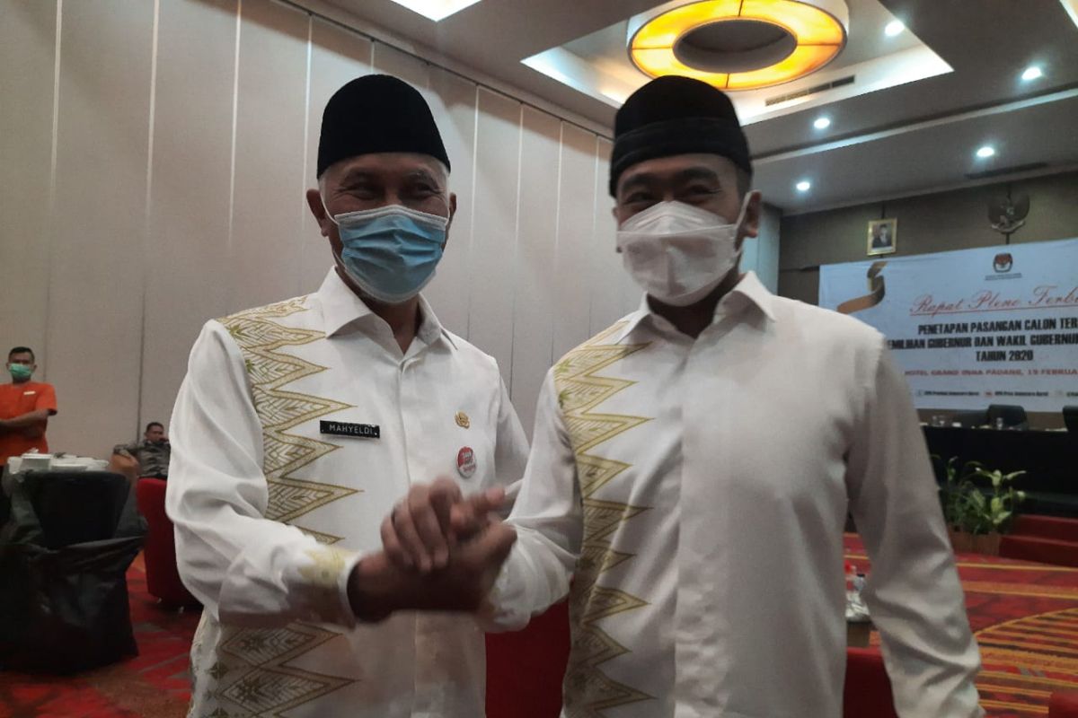 Besok Mahyeldi-Audy Joinaldy dilantik Presiden jadi Gubernur Sumbar di Istana Negara