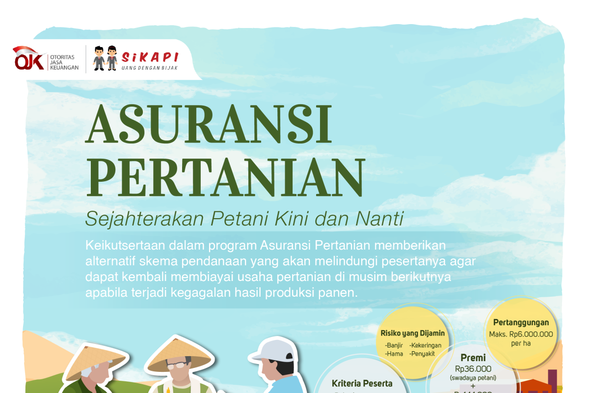 Distan targetkan ribuan hektare sawah  terdaftar asuransi