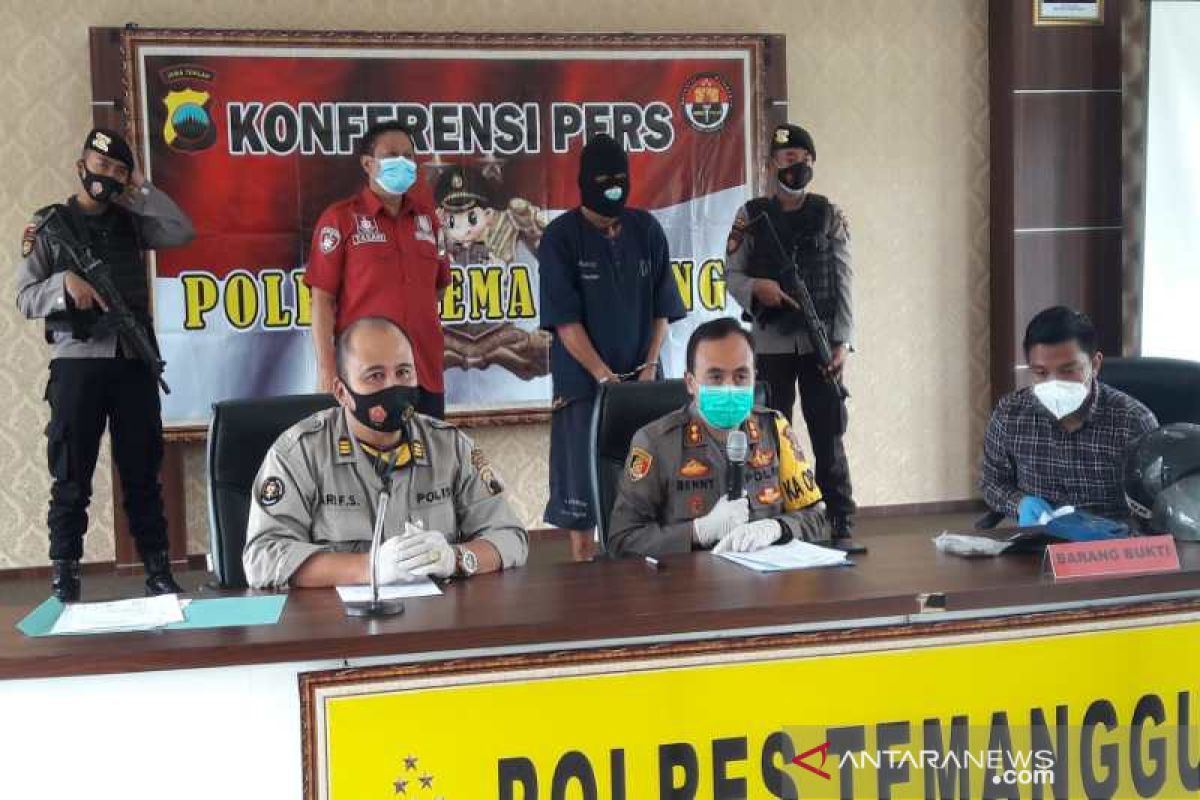 Perampas semprotkan air cabai ke mata korban di Temanggung diringkus