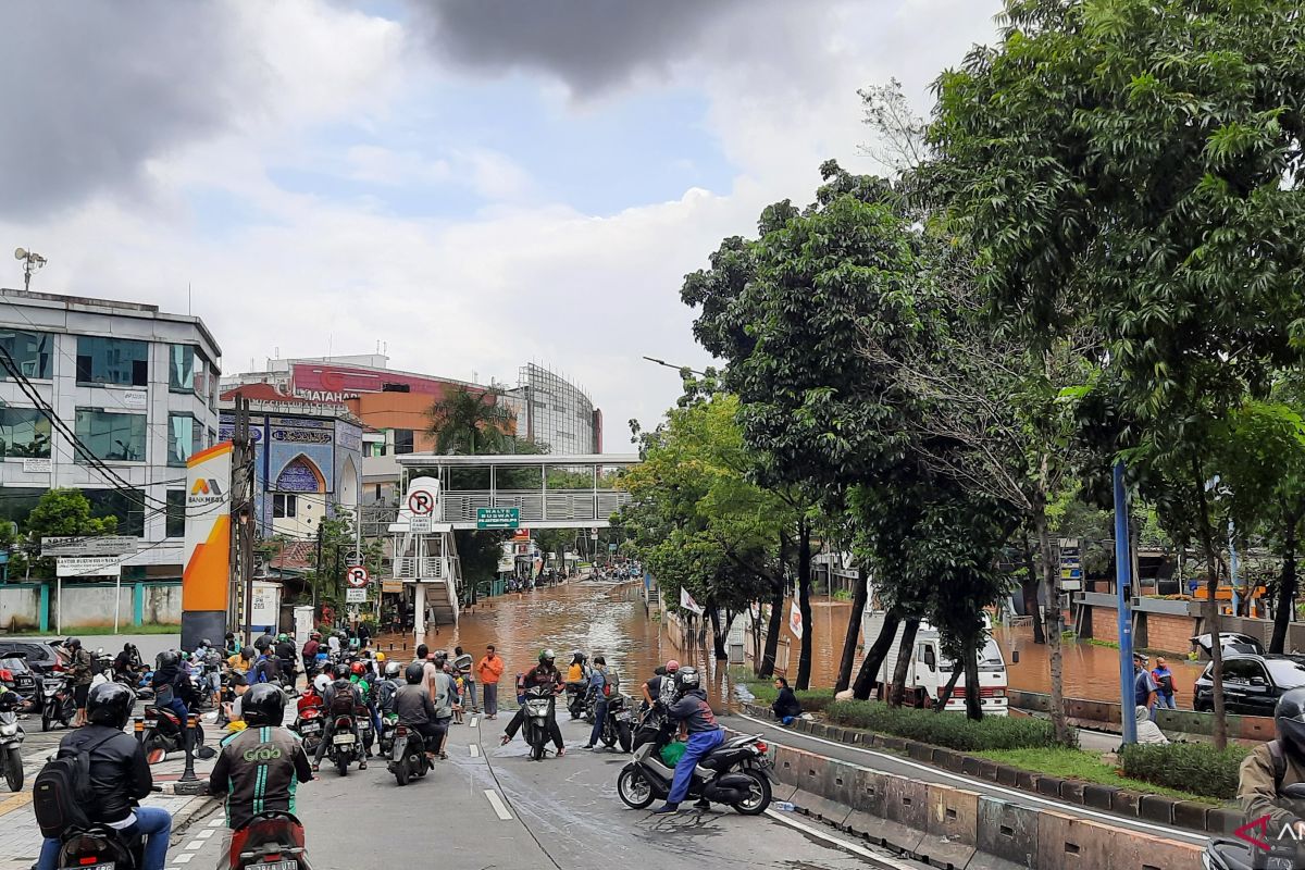 Ada 25 titik banjir di wilayah Jakarta Selatan