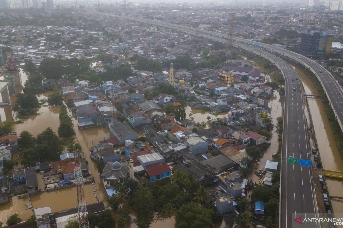 BPBD DKI infokan kondisi banjir Minggu pagi, Cipinang Hulu siaga III, waspada banjir