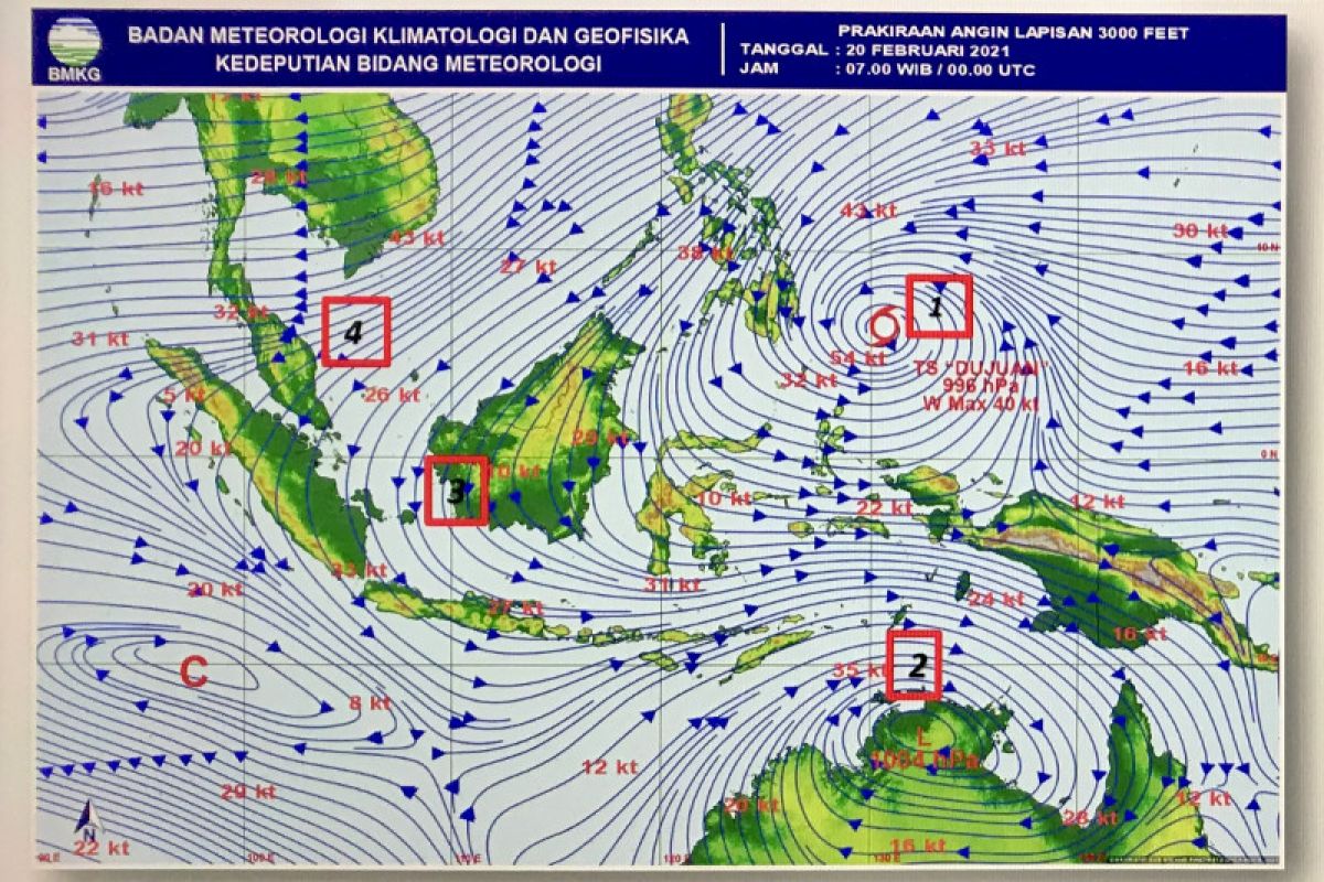 BMKG ungkap empat penyebab Jakarta alami hujan ekstrem