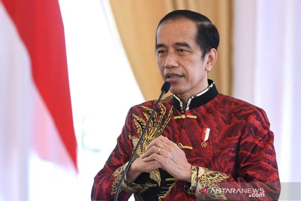 Hoaks! Jokowi rayakan Imlek 2022 tanpa masker