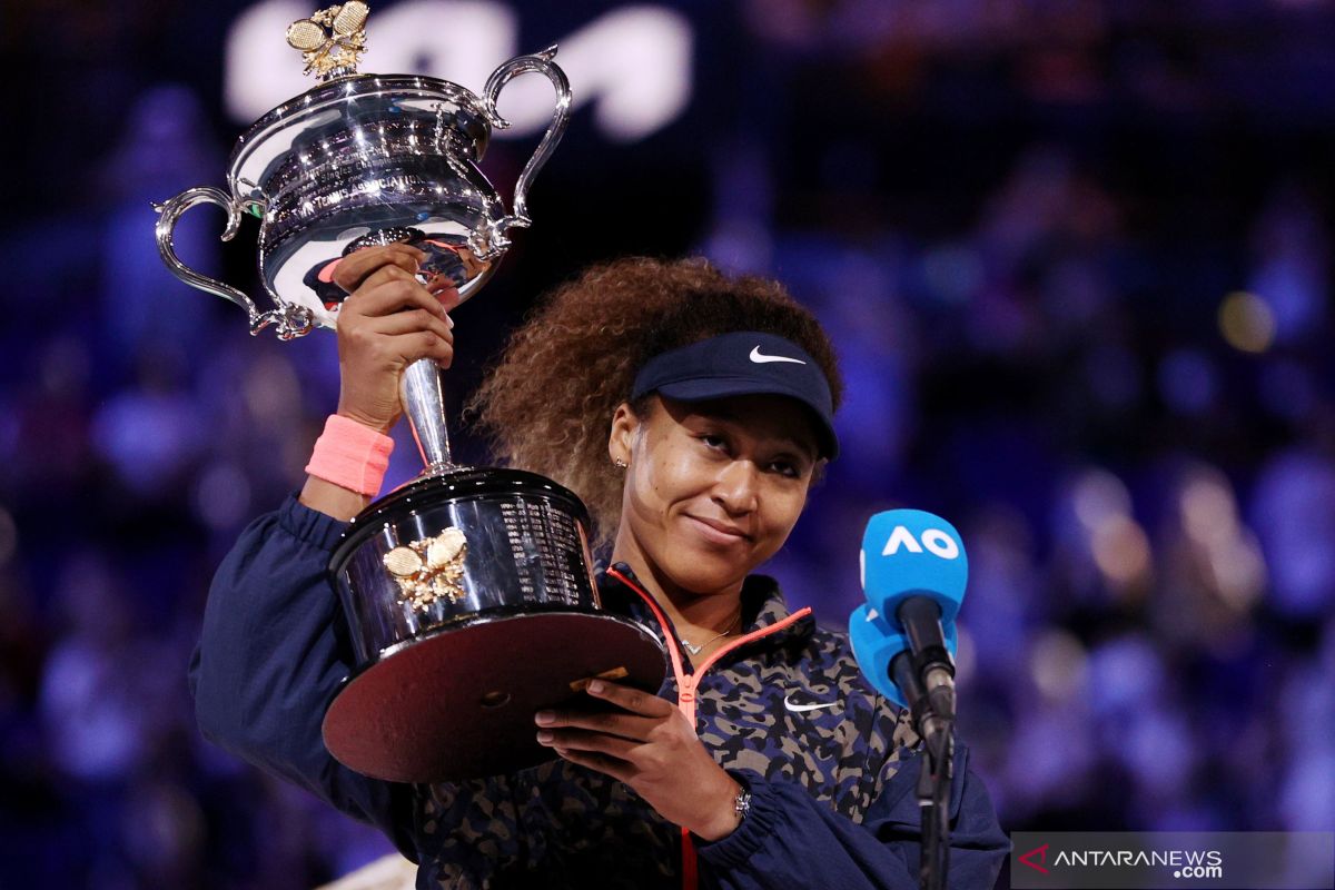 Osaka juarai Australian Open kedua kalinya dengan kalahkan Brady