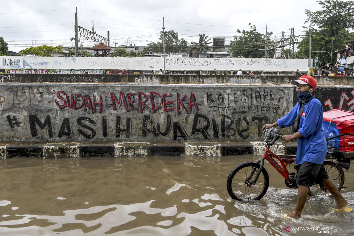 Aktivis sebut jangan salahkan airnya kalau Jakarta banjir