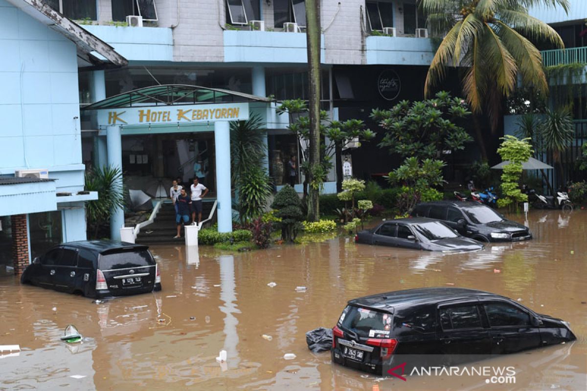 Jakarta's several areas flooded following extreme rainfall: Governor
