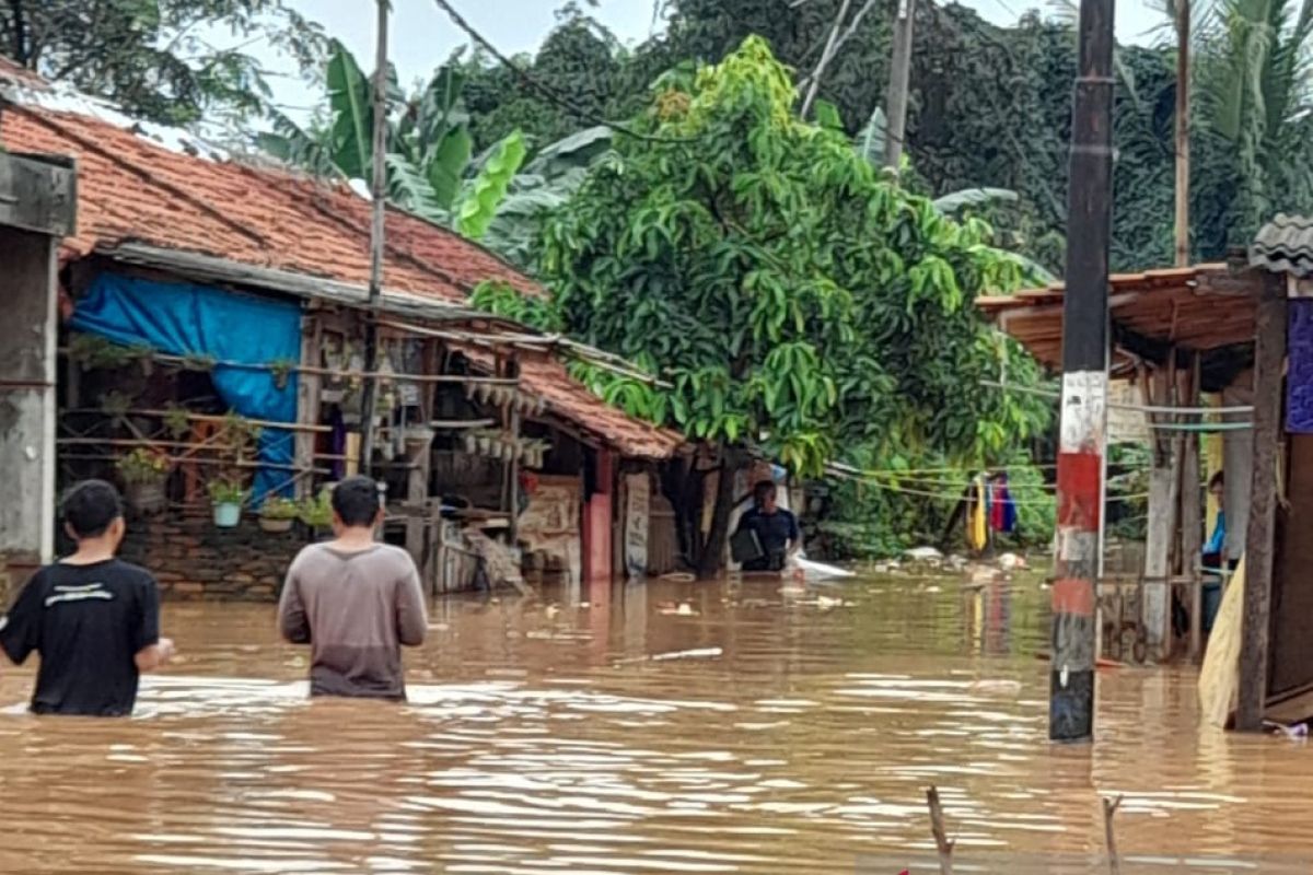 Banjir di Karawang juga melanda kawasan perkotaan