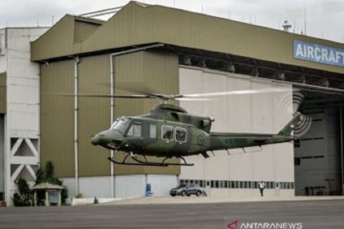 PT DI telah kirim tiga unit Helikopter Bell 412EPI kepada TNI AD