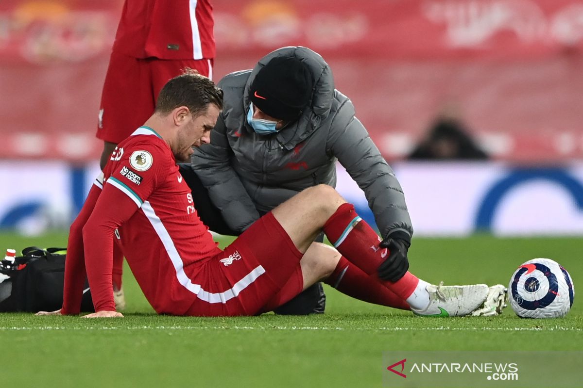 Cedera Jordan Henderson makin perparah krisis Liverpool