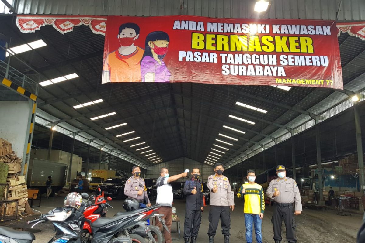 Pasar Buah Tanjungsari 77 Kota Surabaya dipercaya jadi Pasar Tangguh Semeru