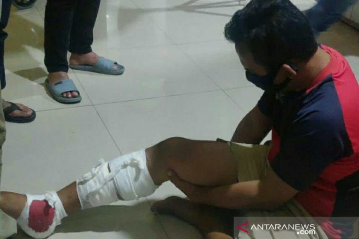 Polisi tembak kaki penculik anak di Palembang