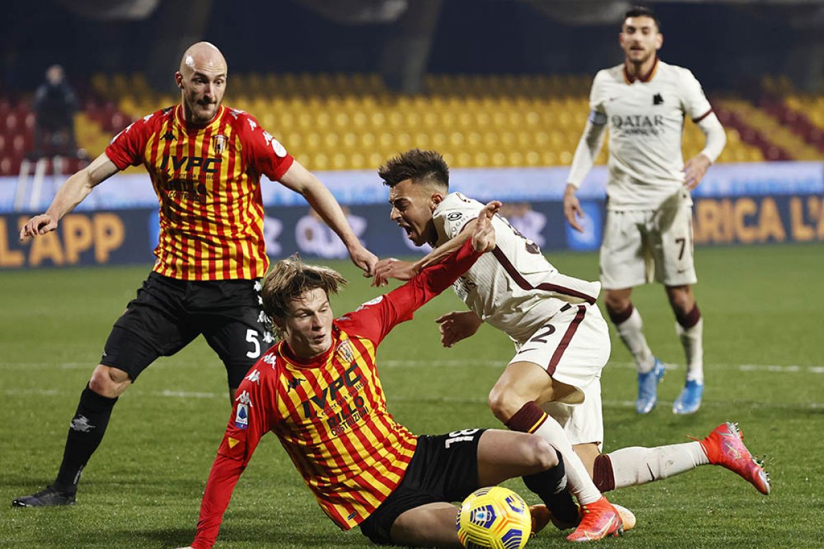 Bermain imbang, Roma hanya mampu bawa pulang satu poin saat lawan Benevento