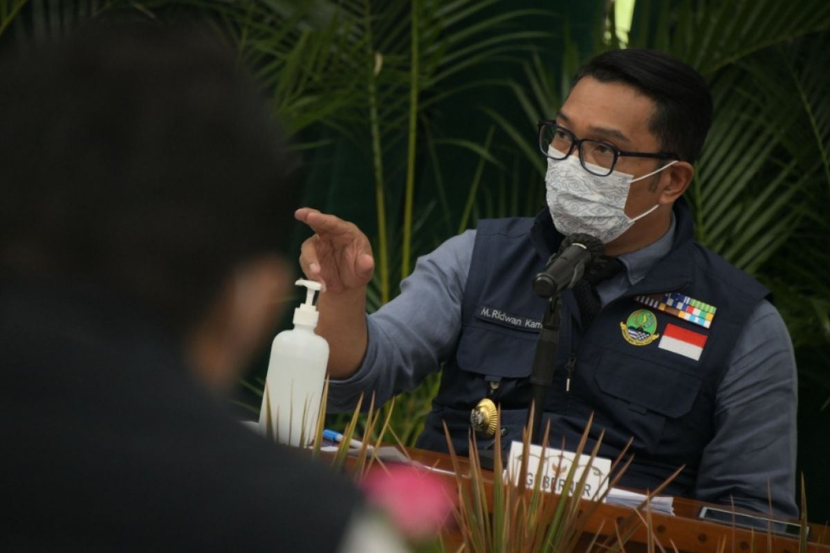 Gubernur Ridwan Kamil-Sandiaga Uno bahas kolaborasi pariwisata saat pandemi