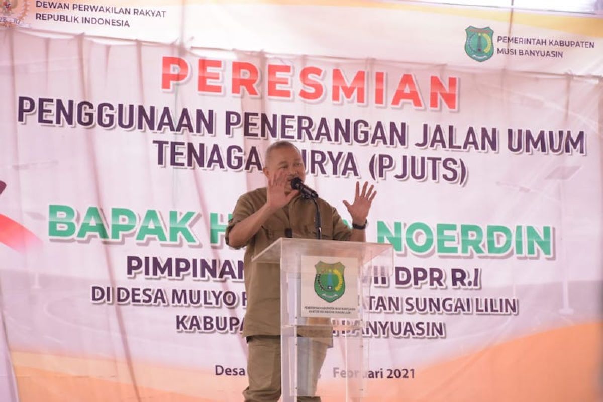 Tiga desa di Kabupaten Muba  dibantu penerangan tenaga surya