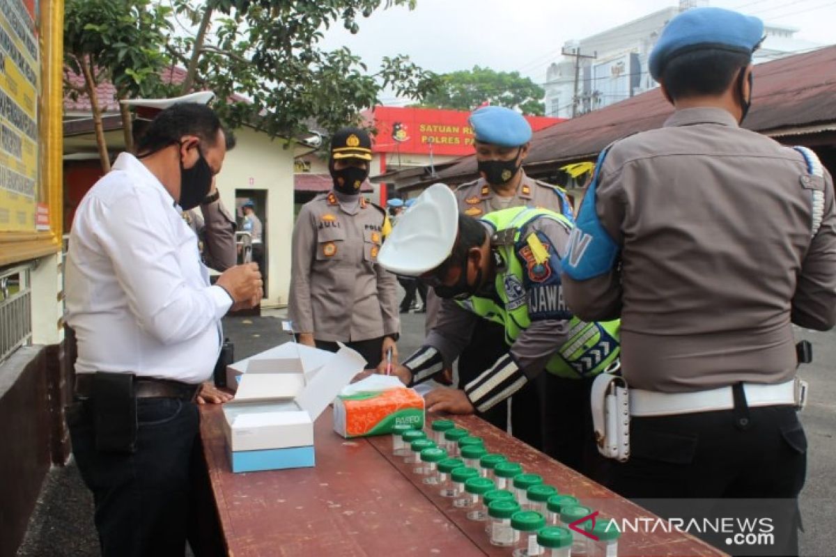 276 personel Polres Padangsidimpuan nihil konsumsi narkoba