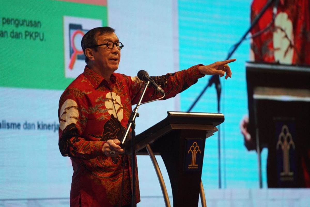 Yasonna: SBY-AHY jangan tuding pemerintah terkait masalah Demokrat