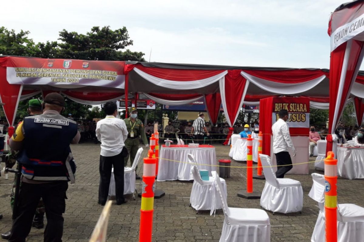 Polda Lampung siap amankan 48 Pilkakon serentak di Pringsewu